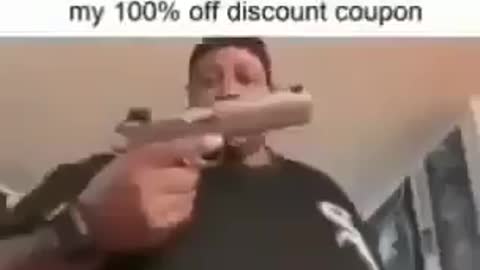 show the shopkeeper my discount coupon