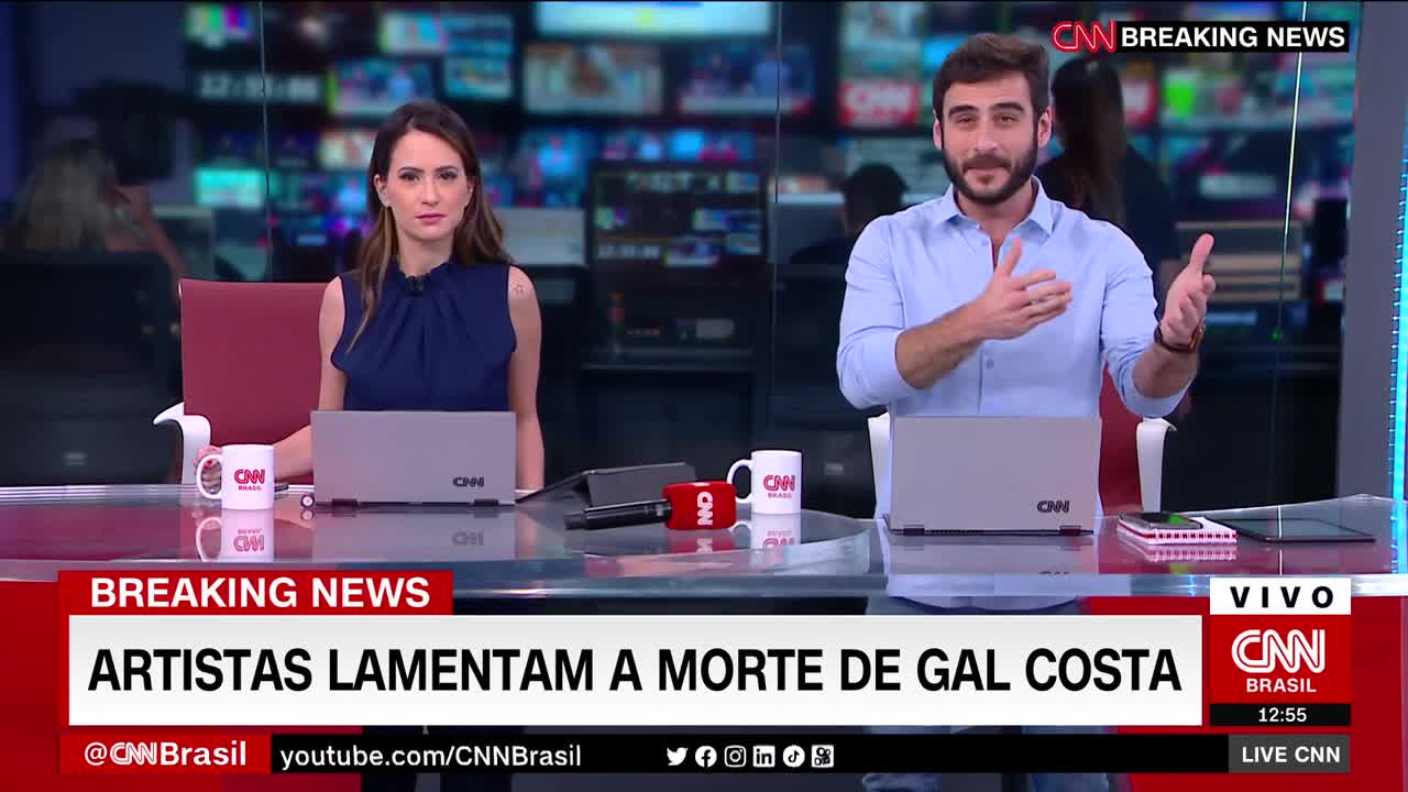 Maria Bethânia lamenta a morte de Gal Costa | LIVE CNN