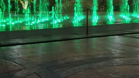 Fountain in PEOPLE'S PARK VALENZUELA