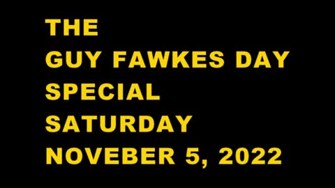 Guy Fawkes Day Special PROMO