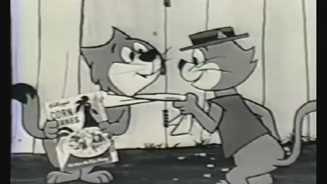 EARLY 1960's KELLOGGS COMMERCIAL - TOP CAT