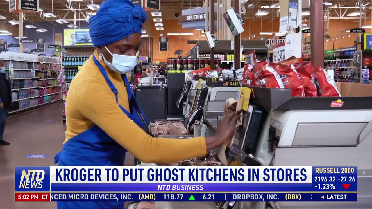 Kroger to Put Ghost Kitchens in Stores