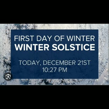 winter has arrived first day of winter winter solstice of 2023 ☃ ⛇ ❄ 12/25/23