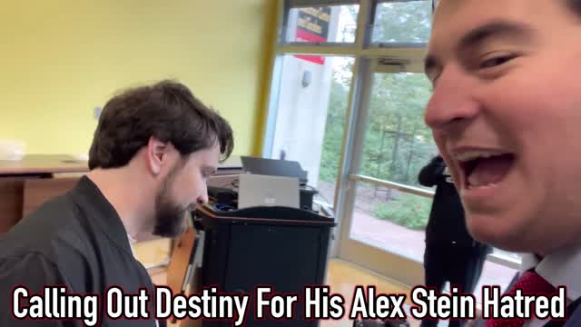 Destiny is confronted by Alex Stein for allowing other men to have sex with his wife.