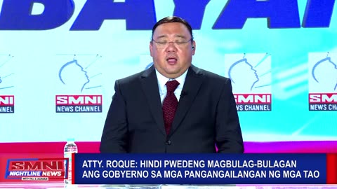Hindi pwedeng magbulag-bulagan ang gobyerno sa mga pangangailangan ng mga tao