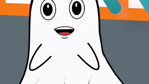 Little Ghost Vs Lady scream (Animation Meme) #4k #shorts #memes #Animation funny animations