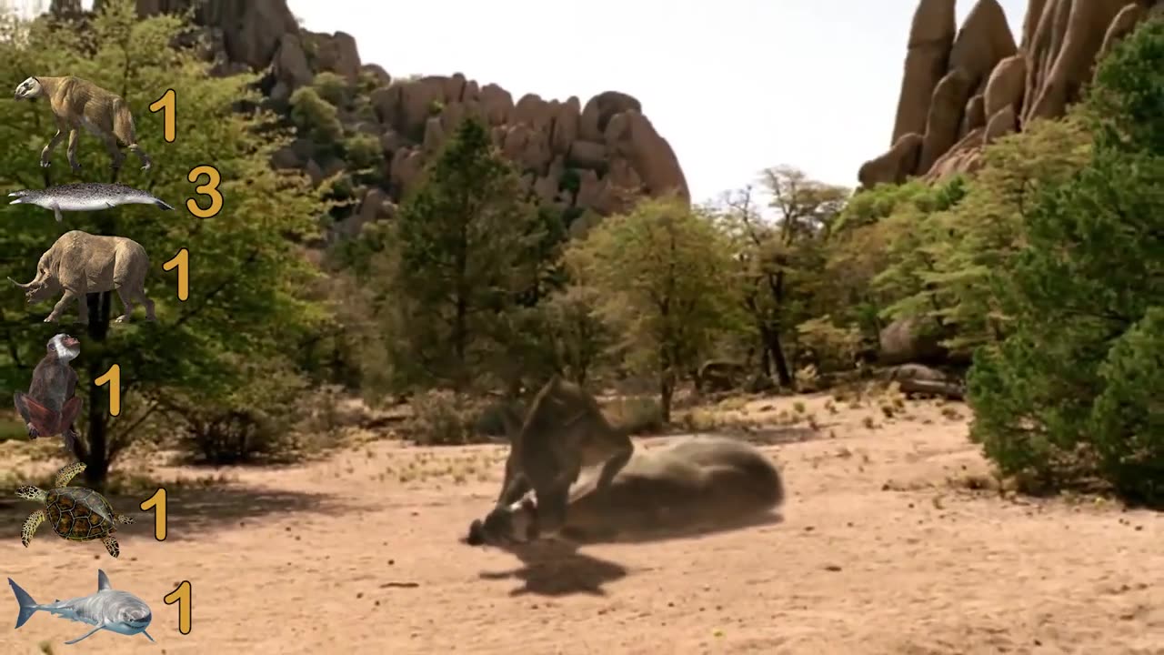 Walking with Beasts (2001) - Carnage Count