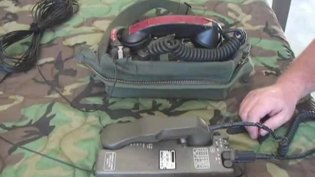 FIELD PHONE OPS: FT-602GY Field Telephone