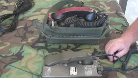 FIELD PHONE OPS: FT-602GY Field Telephone