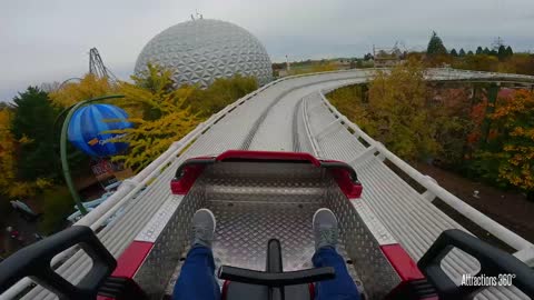 [4K] Swiss Bobsled Ride _ No Tracks _ Europa Park 2022