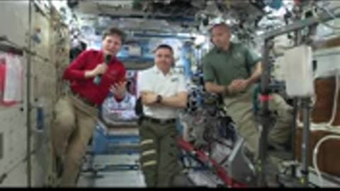 Space station crew Discusses Life in space with NASA's Newest Astronauts