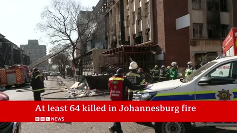 .Johannesburg fire_ More than 60 dead after building blaze - BBC News