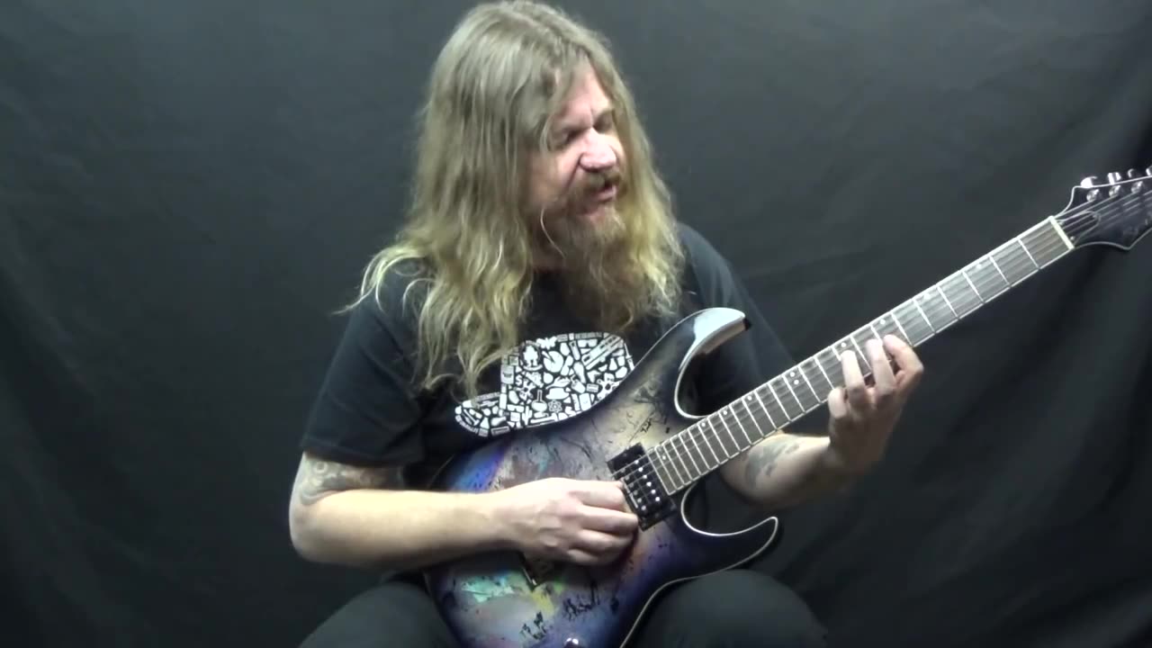Lead Guitar Lesson In The Style Of Metallica (part 3)