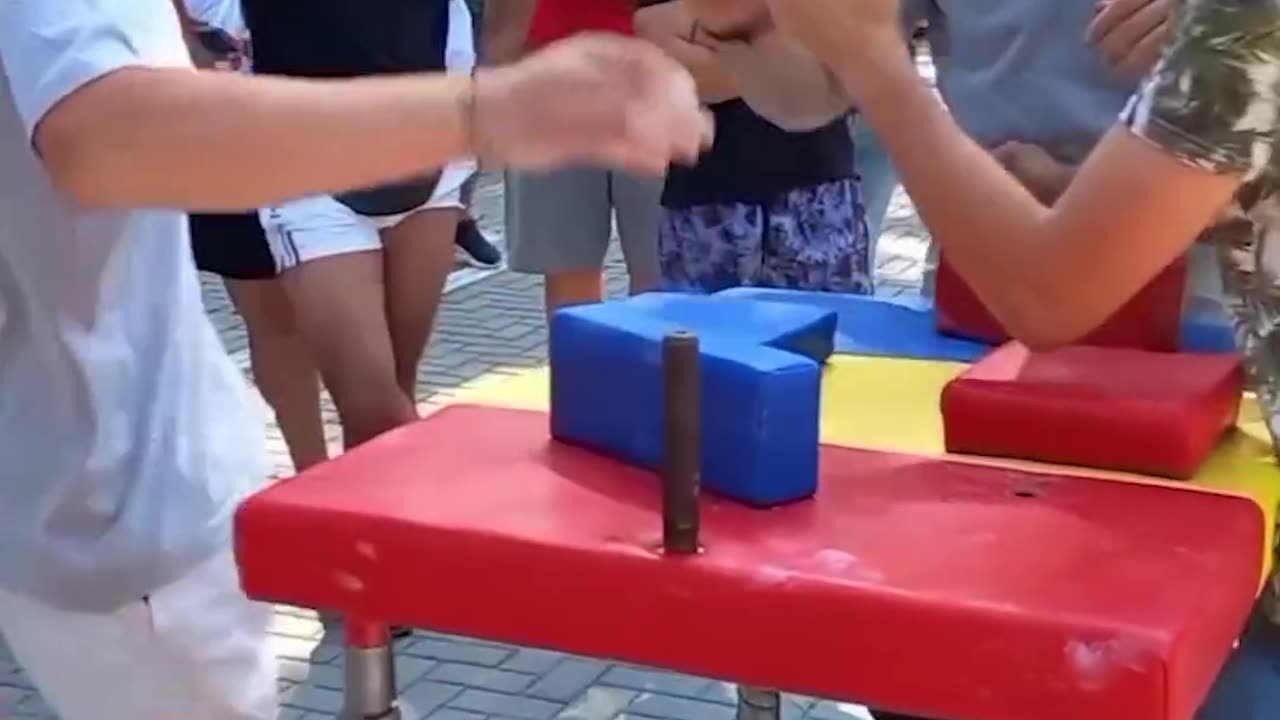 He’s The Fastest Arm Wrestler
