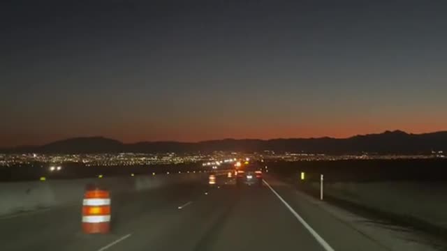 THAT FEELING WHEN YOU DRIVEOVER THE MOUNTAIN AND SEE THELAS VEGAS SKYLINE