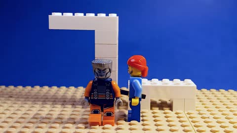 100 Second Stop Motion LEGO Countdown ⏱️