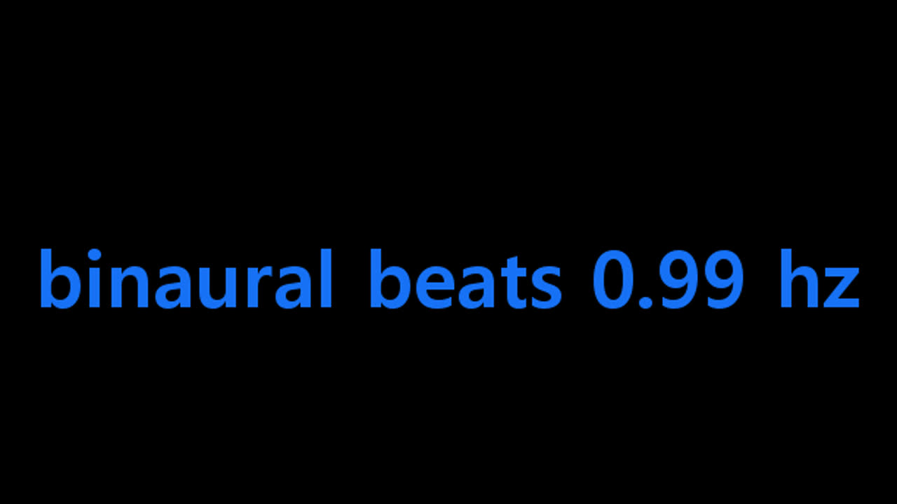 binaural_beats_0.99hz_AudioTherapy WhiteNoise BinauralBeats