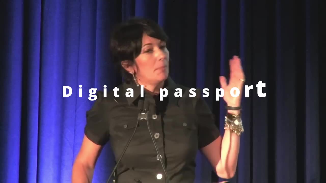 Ghislaine Maxwell trying to introduce a UN Digital Passport