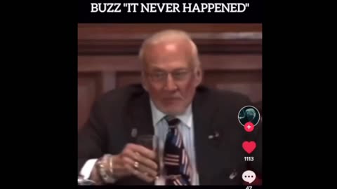 Buzz Aldrin: "It Never Happened"