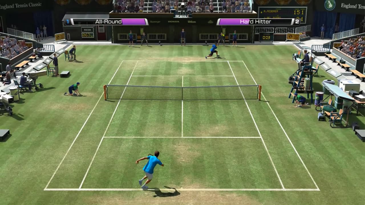 Sega | Virtua Tennis 4 | Gameplay Virtua Tennis 4 || New Bright Gamers ||