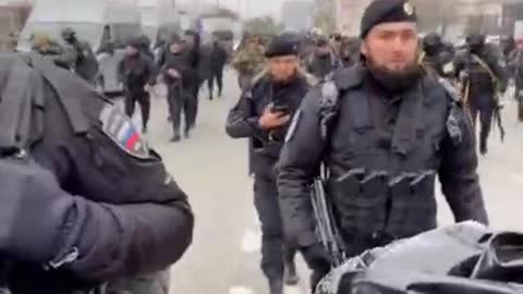 Chechan units heading to Ukraine