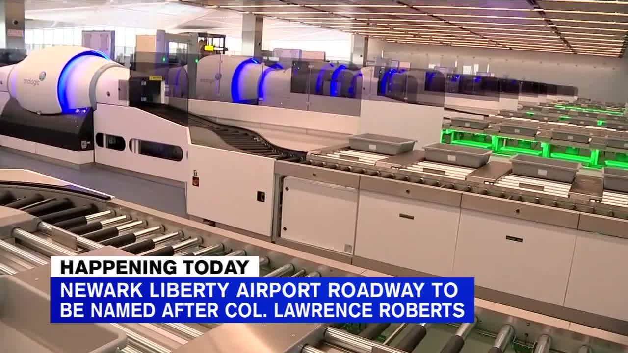 Robin Roberts' father, Tuskegee Ariman Colonel Lawrence Roberts, honored by Newark airport