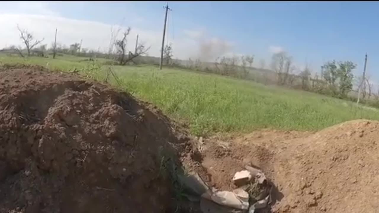 Ukrainians Dodging Russian Artillery
