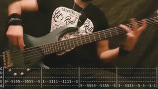 LACUNA COIL - Spellbound Bass Cover (Tabs)