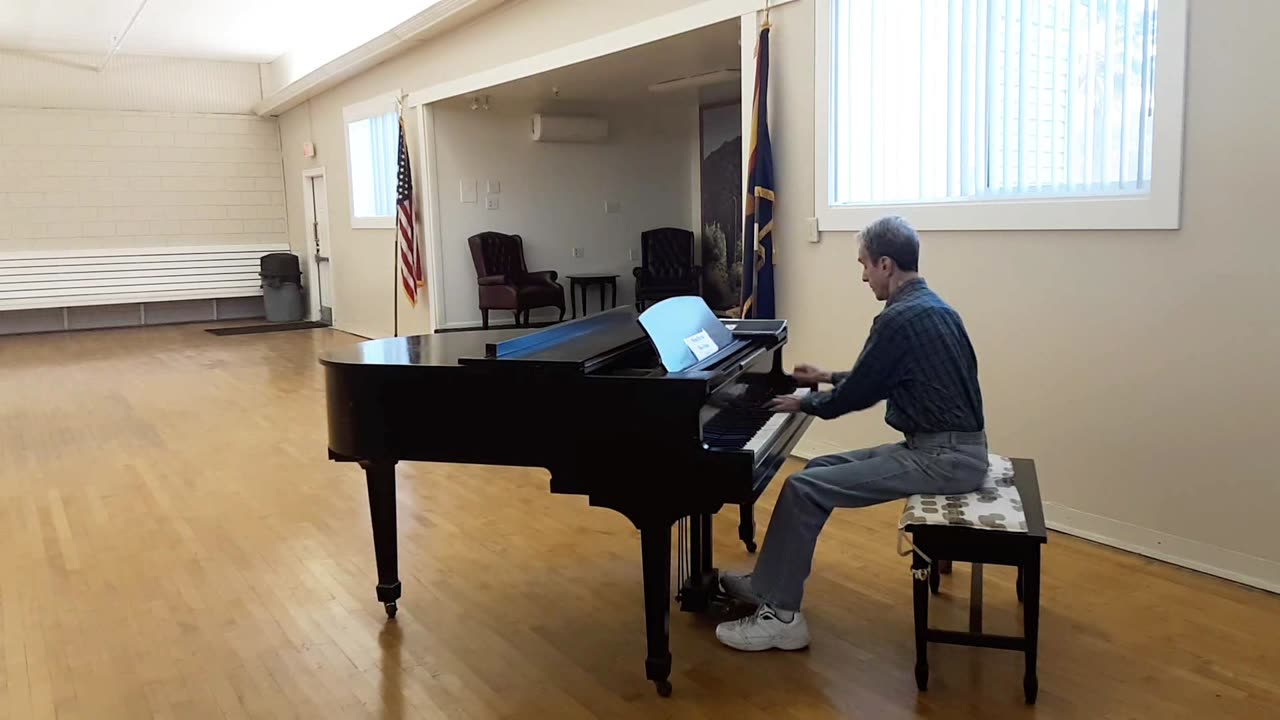 DEEP PURPLE (Special arrangement) Jeff on Piano at the Holiday Spa, Phoenix.