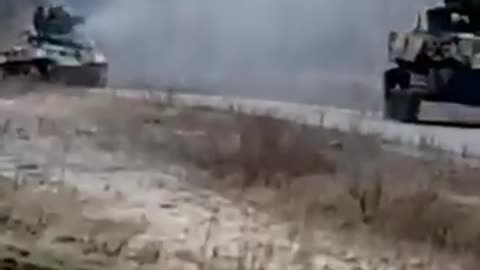 Battles at the front near Svatovo-Kremennaya