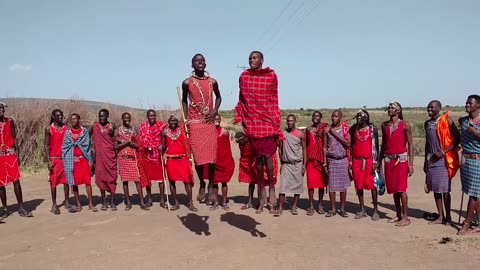 MASSAI HIGH JUMPING CONTEST