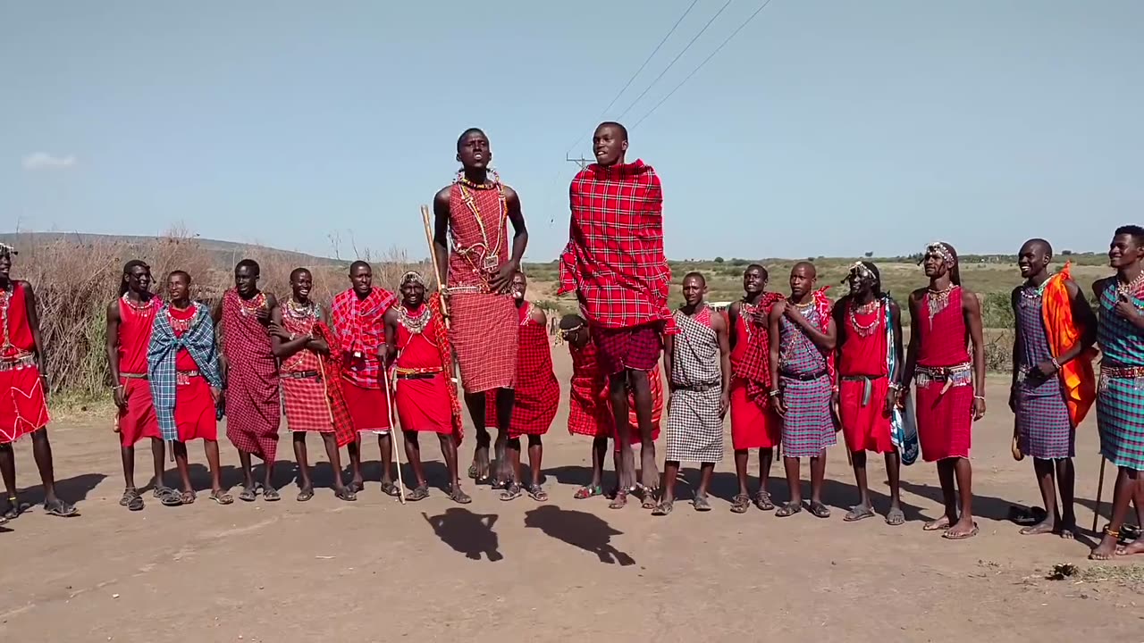 MASSAI HIGH JUMPING CONTEST