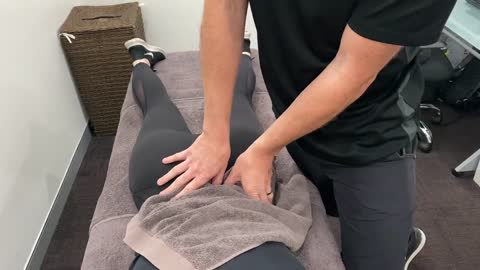 Treatment for low back stilfness into extension