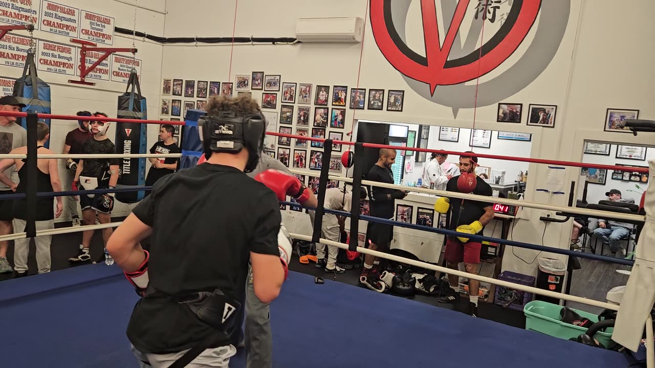 Joey sparring Jimmy 3. 11/5/24