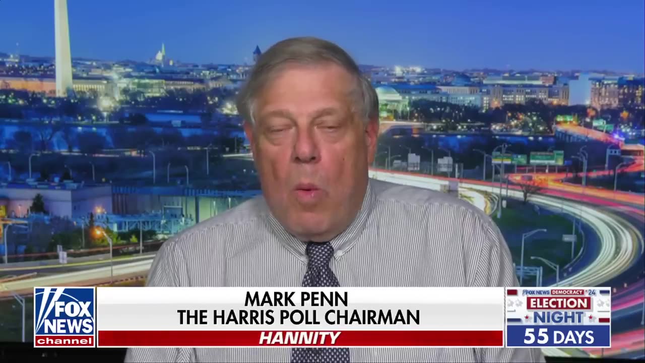 Voters think Kamala Harris is ‘more to the left’ of Biden Mark Penn