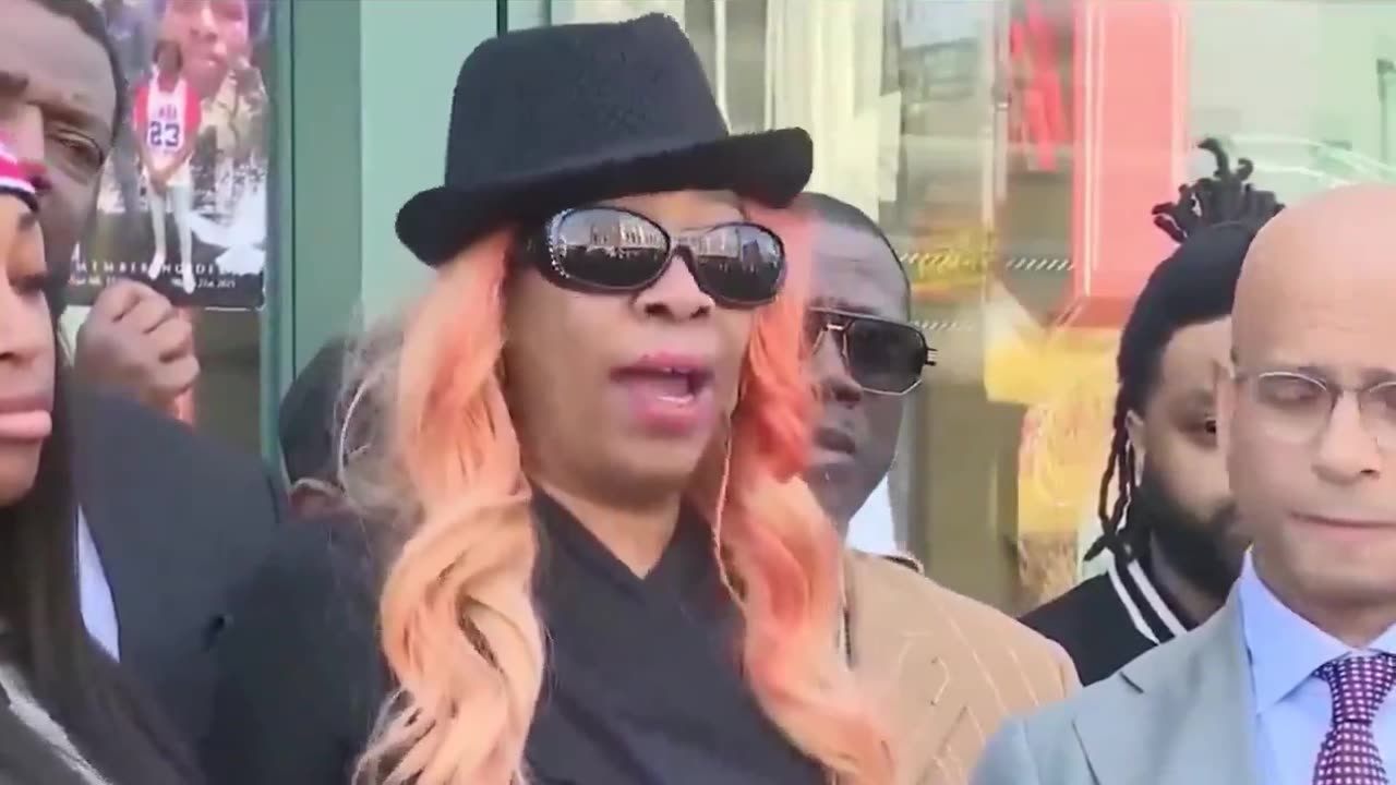 Mother of cop shooter pretends to pass out