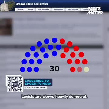 Oregon Blocking Republicans From Re-Election
