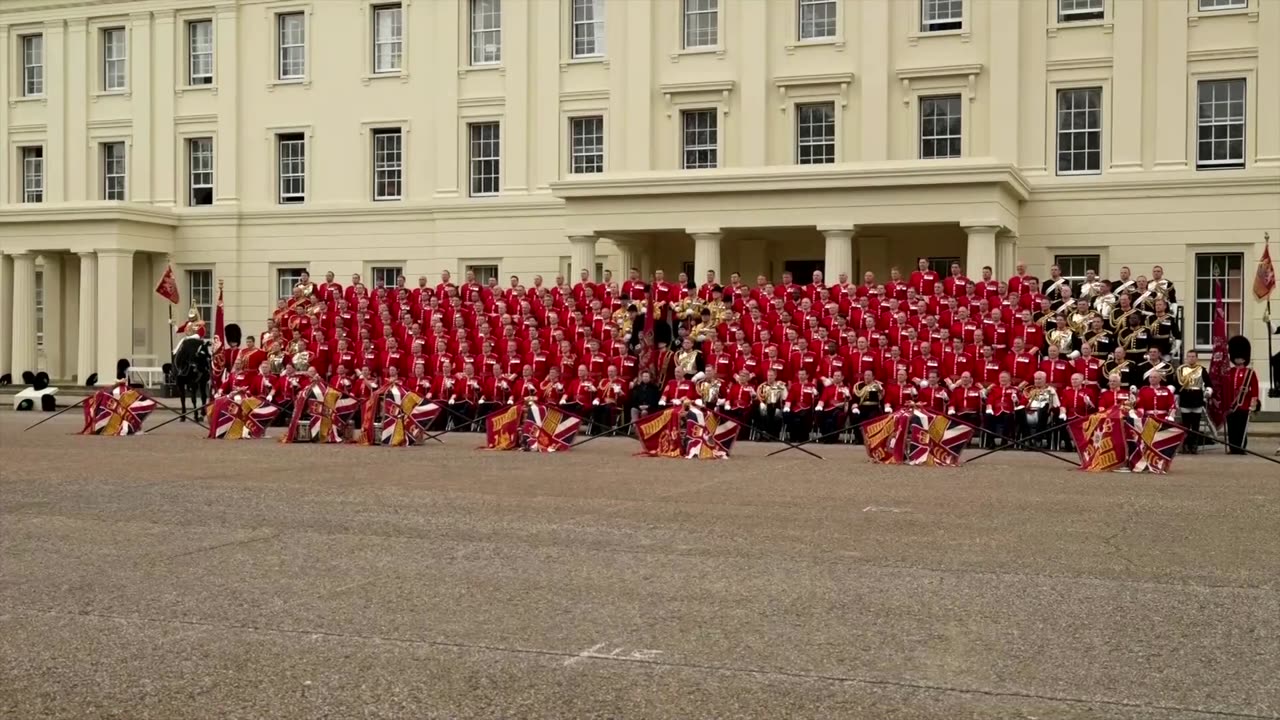 Princess Anne thanks military officers preparing for coronation