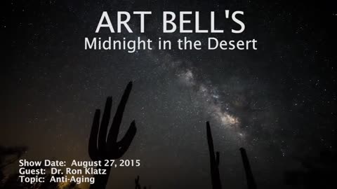 Art Bell MITD - Dr. Ron Klatz - Anti Aging