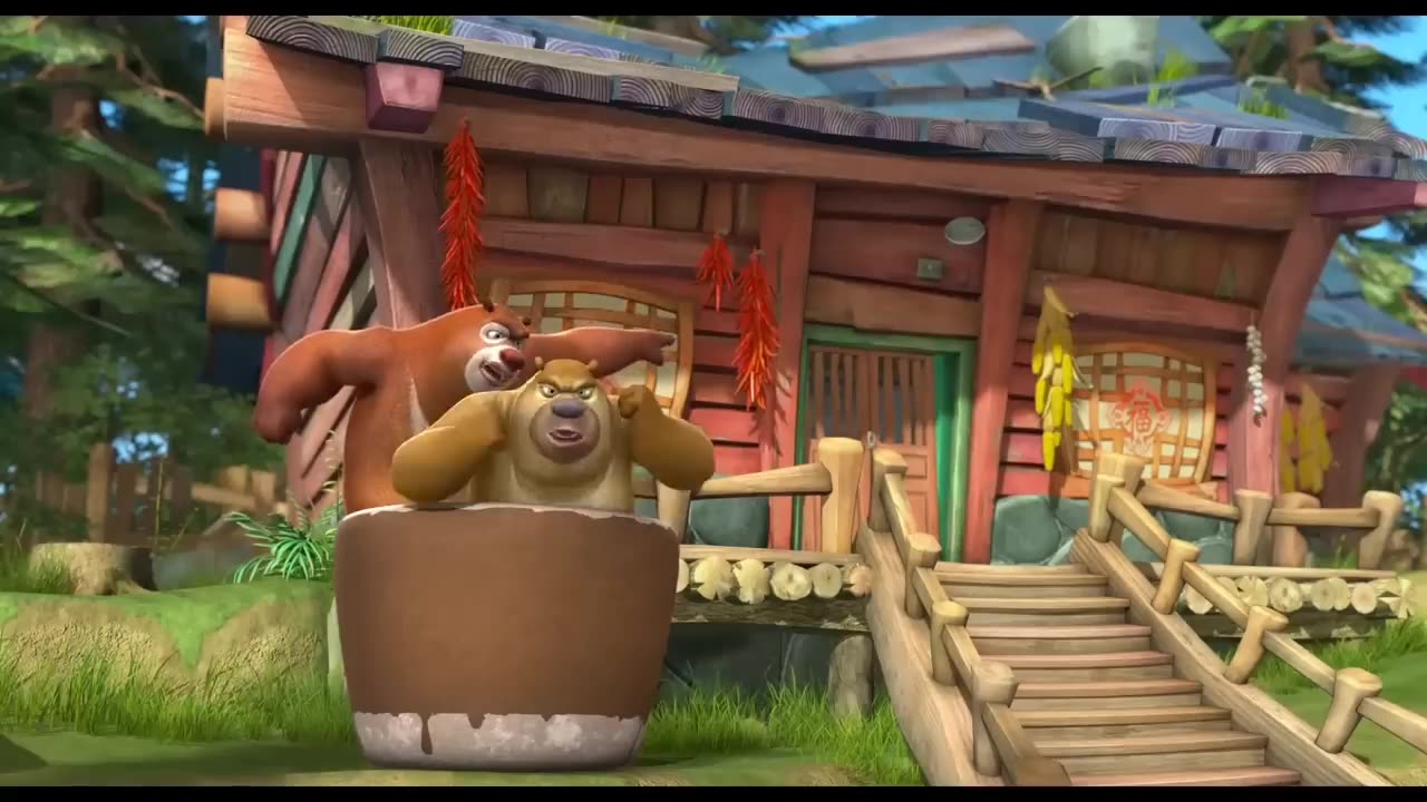 Boonie Bears Movie | -- who is the best baby-sitter