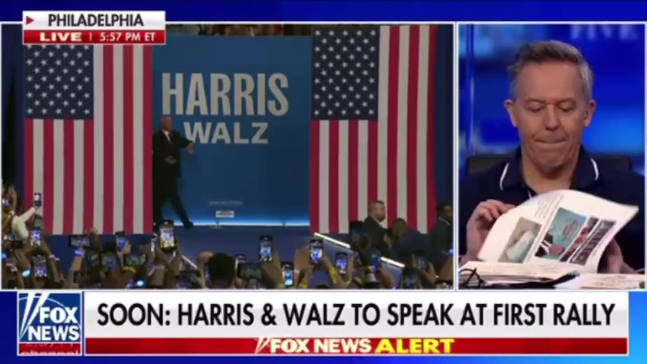 Kamala Harris campaigns with VP Pick Walz in PA