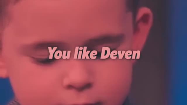 Cute funny little kid on TikTok
