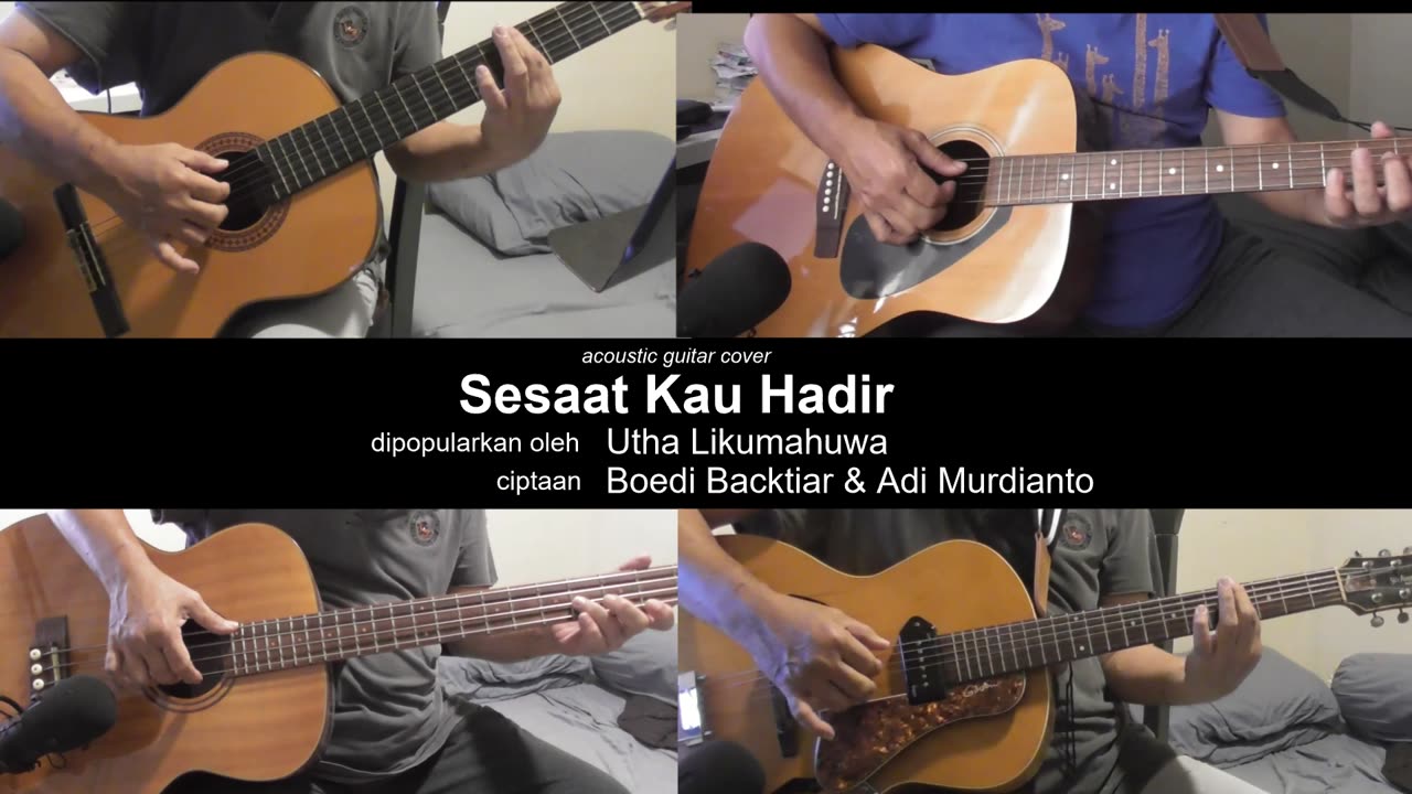 Guitar Learning Journey: “Sesaat Kau Hadir” cover - instrumental