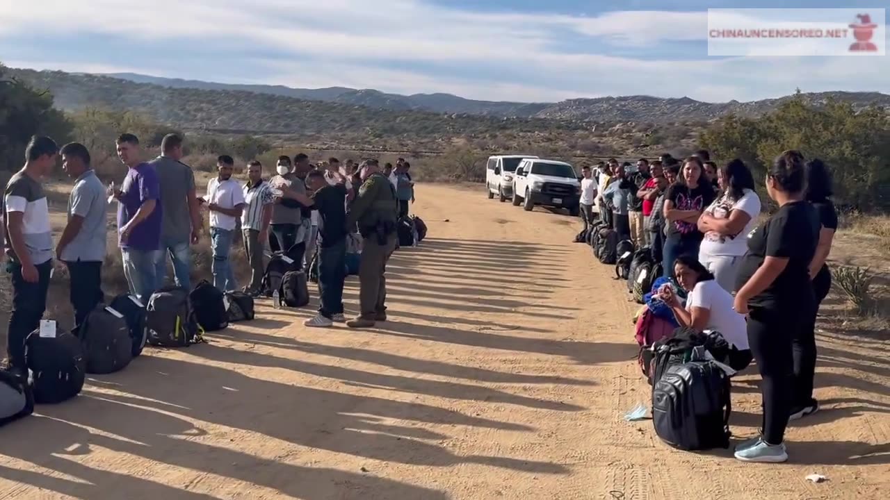 Meanwhile At The USA Border, Groups of "mostly fit military aged Chinese men" are crossing