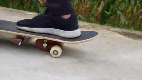 An inventive concept for a skateboard powered by a DC motor