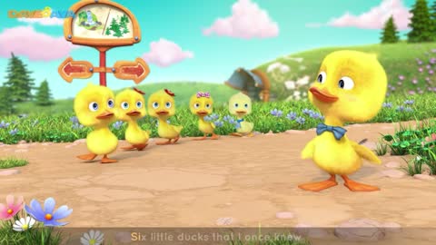 😍 Six Little Ducks | New Nursery Rhymes and Kids Songs from Dave and Ava 😍 3