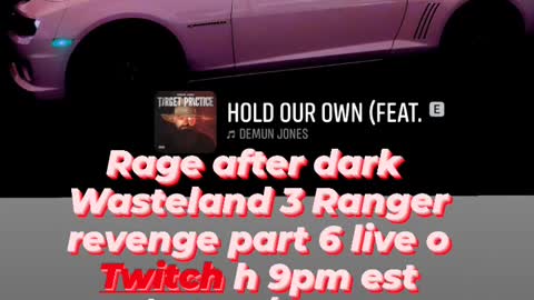 Wasteland 3 Ranger revenge part 6 stream start time