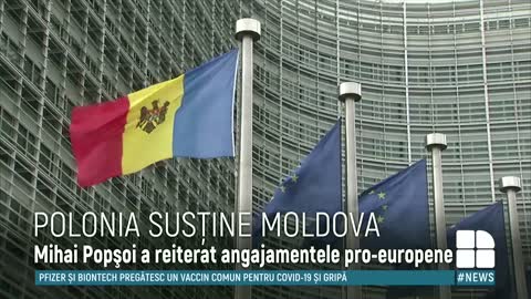 Ryszard Terlecki, vicemareșal al Sejm-ului Poloniei, într-o vizită la Chişinău