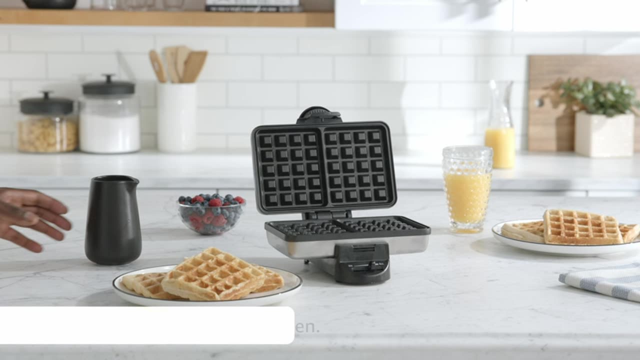 Hamilton Beach Belgian Mini Waffle Maker review