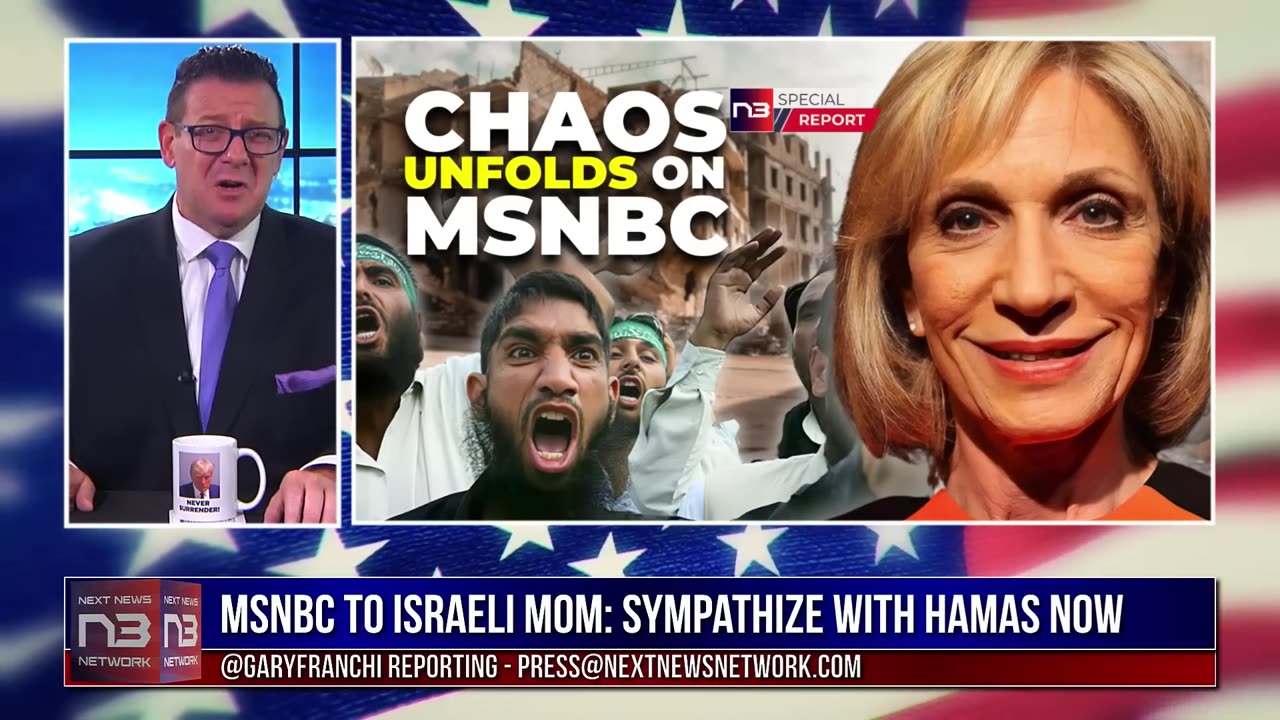 Chaos Unfolds On Air as MSNBC Host Asks Grieving Israeli Mother to Pity Hamas